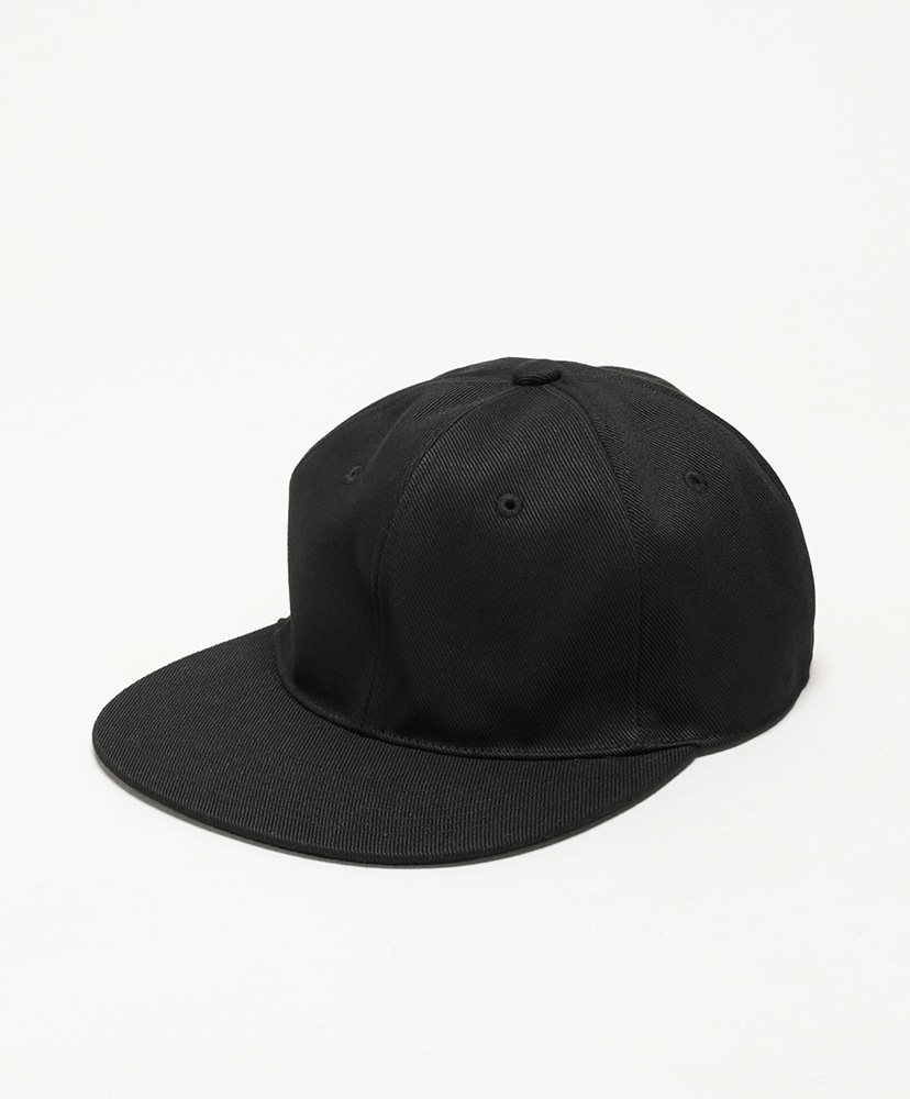 US Navy Cap English Twill(L(MEN) Black/ブラック): BONCOURA