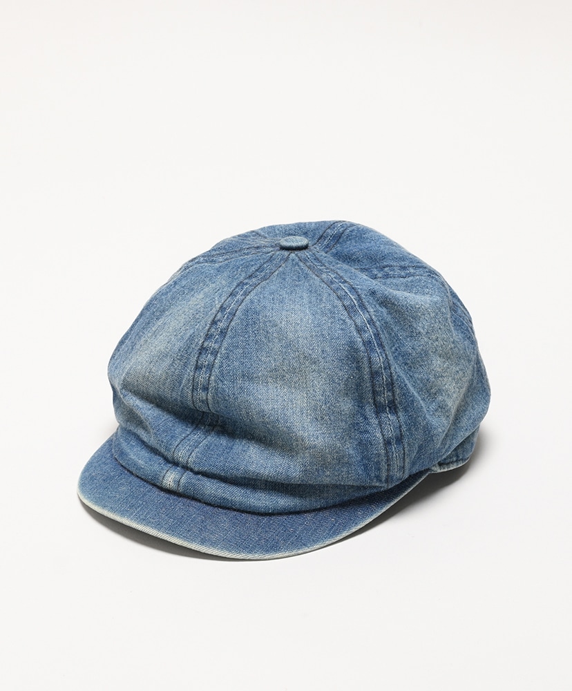 Denim Newsboy Cap