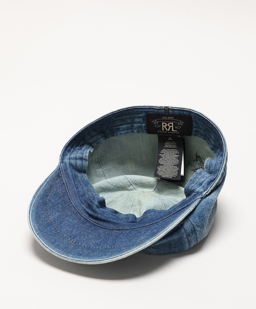 Denim Newsboy Cap(L(MEN) Indigo/インディゴ): RRL