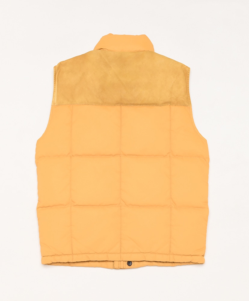 Suede-Yoke Quilted Gilet(L(MEN) Mountain Yellow/マウンテン