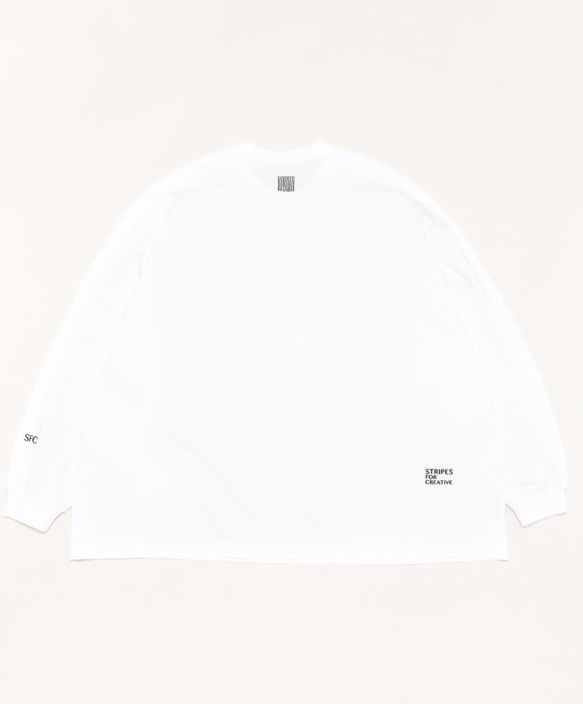 Super Big Flat LS Tee(L(MEN) Black/ブラック): S.F.C Stripes For