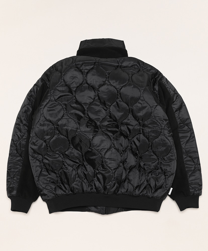 Quilted Puff Jacket(L(MEN) Black×Black/ブラック×ブラック): S.F.C 