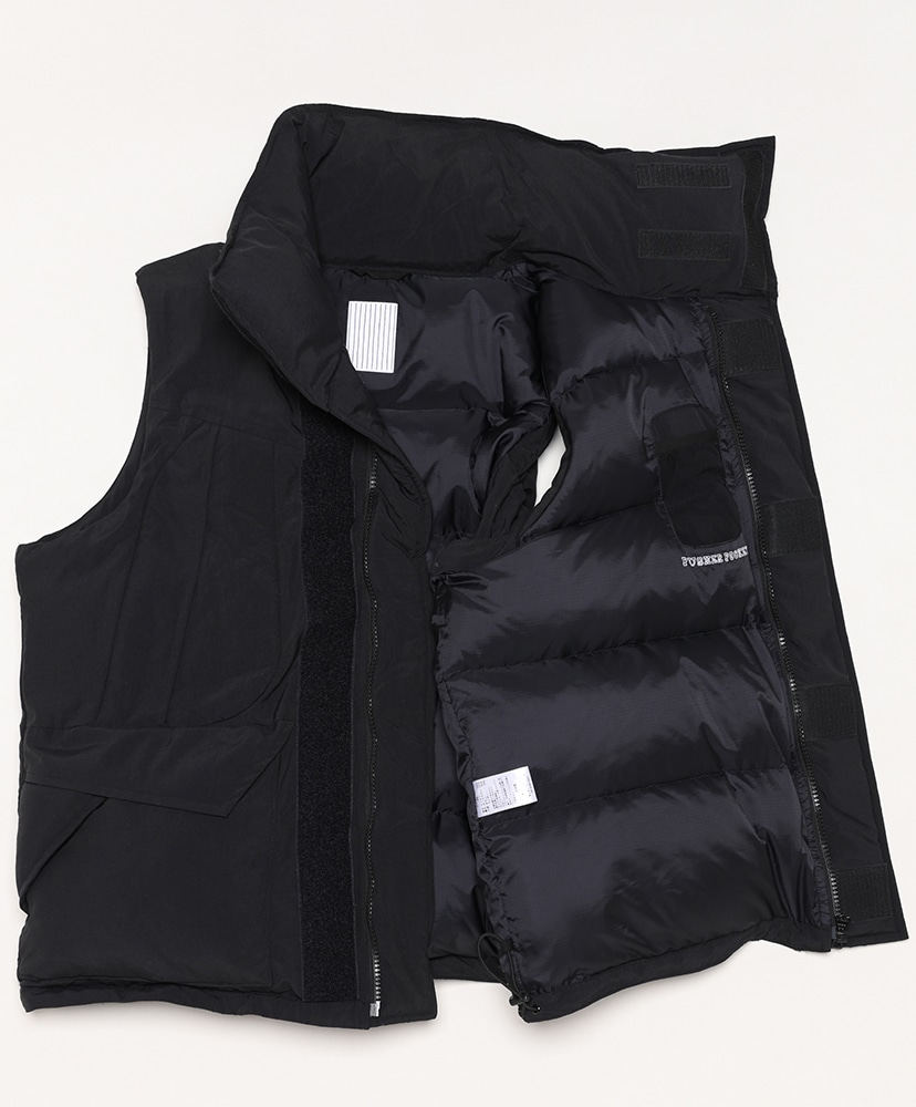 Gozilla 700fill Vest(4XL(MEN) Black/ブラック): Stripes For Creative