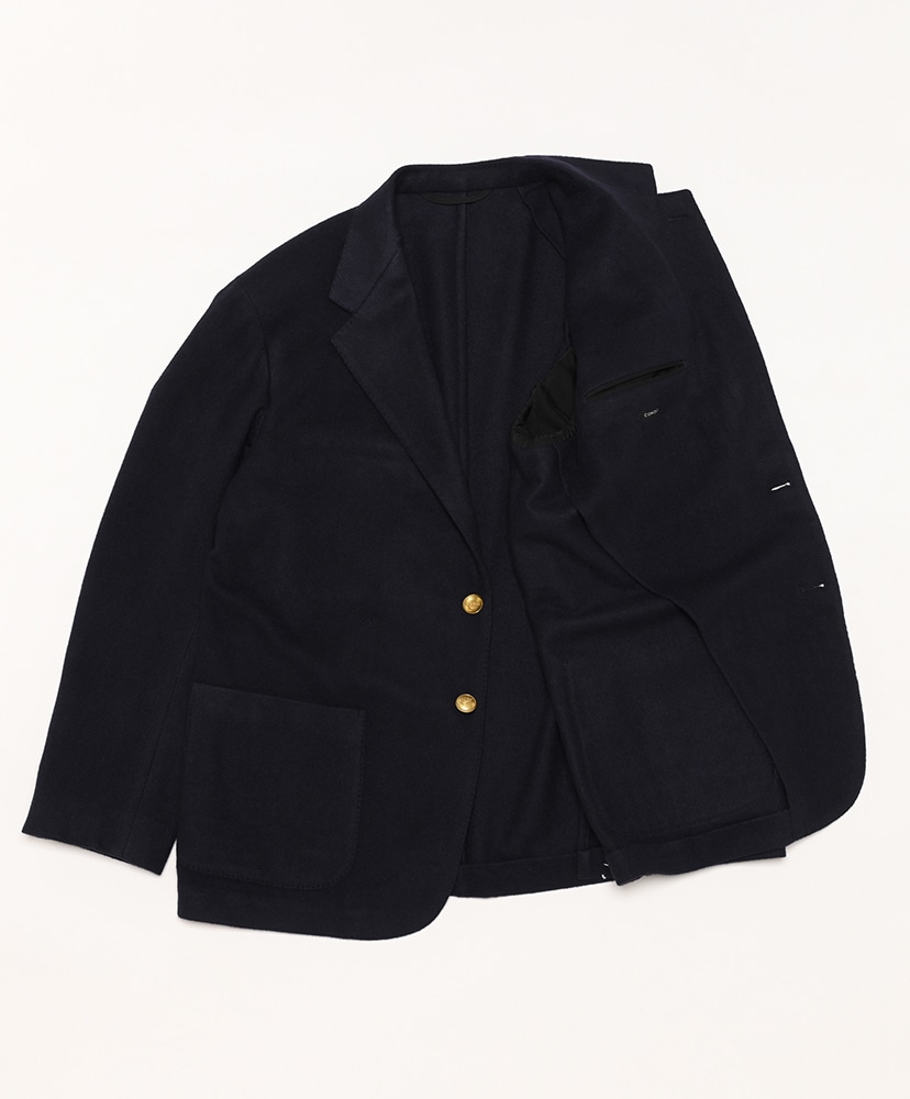 カシミヤネイビーブレザー(3(MEN) Navy/ネイビー): COMOLI