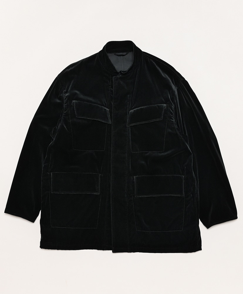 Velvet Field jacket(2(MEN) Black/ブラック): blurhms