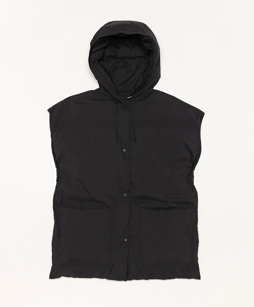 Down Stole Jacket(0(WOMEN) Black/ブラック): blurhms