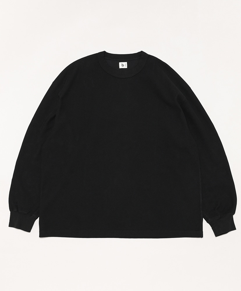 Rough&Smooth Thermal Crew-neck L/S(2(MEN) Black/ブラック): blurhms