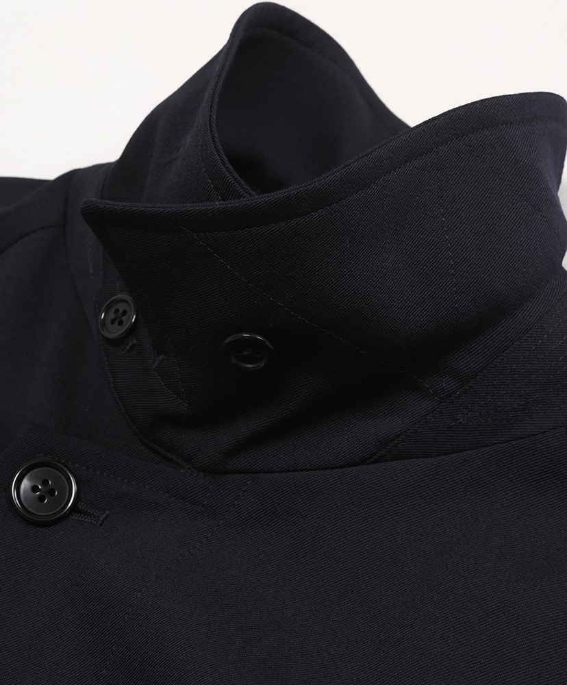 Wool Balmacaan Coat(2(MEN) Navy/ネイビー): blurhms ROOTSTOCK