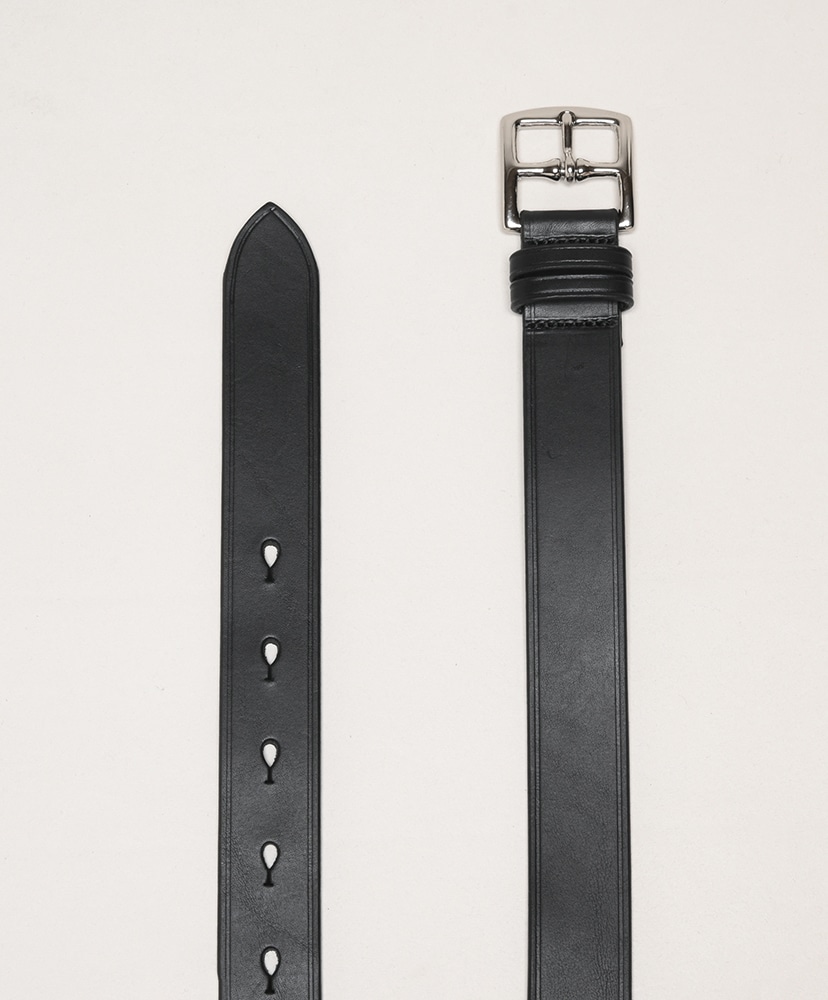 Leather New Basic Belt(S(WOMEN) Black/クロ): Scye