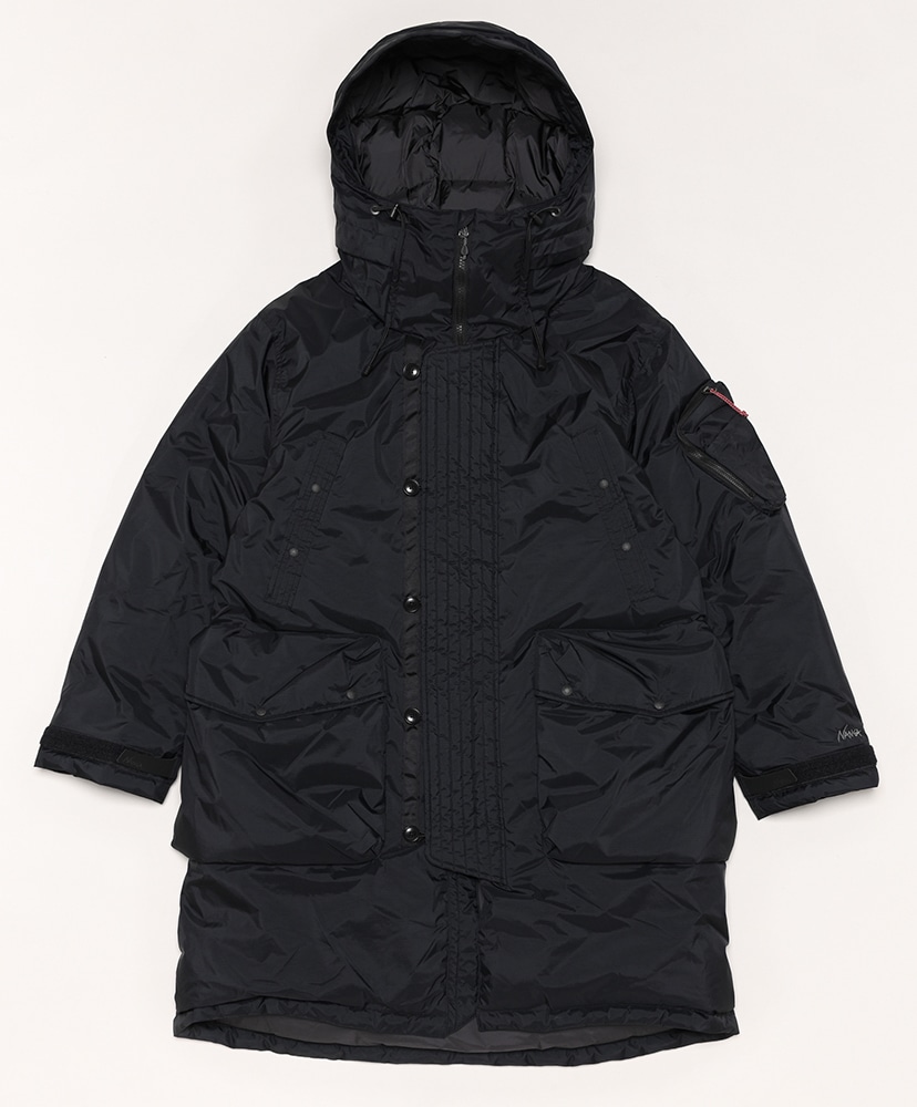 Aurora Down Field Half Coat(L(MEN) Black/ブラック): NANGA