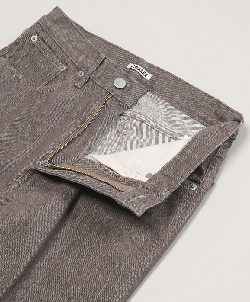 Hard Twist Brown Denim 5P Pants(28(MEN) Mocha Brown/モカブラウン