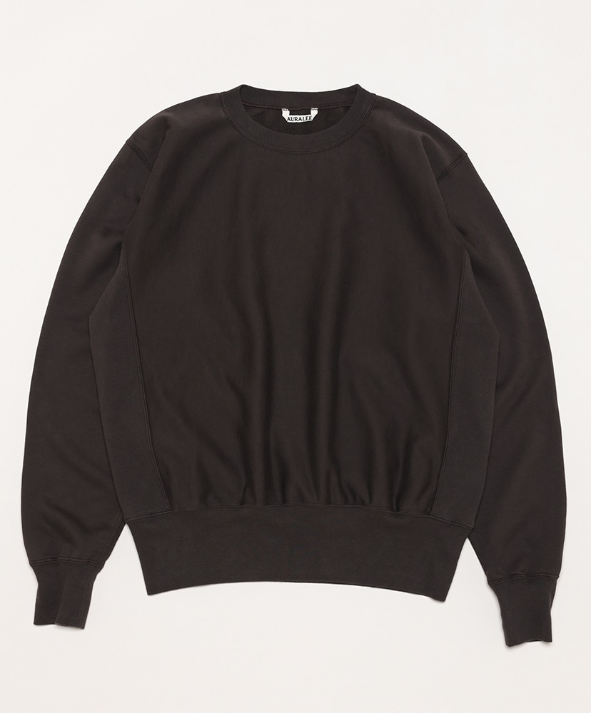 Elastic High Gauge Sweat P/O(3(MEN) Dark Navy/ダークネイビー): AURALEE