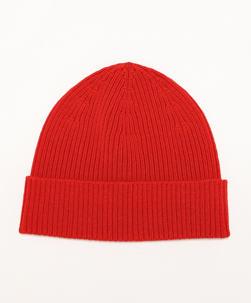 Solid Wool Knit Cap(FREE Black/ブラック): BATONER