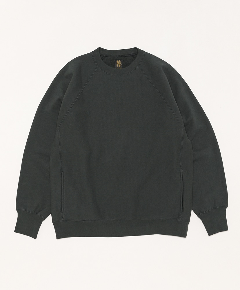 Men Jumberca Urake Crew Neck(2(MEN) Black/ブラック): BATONER