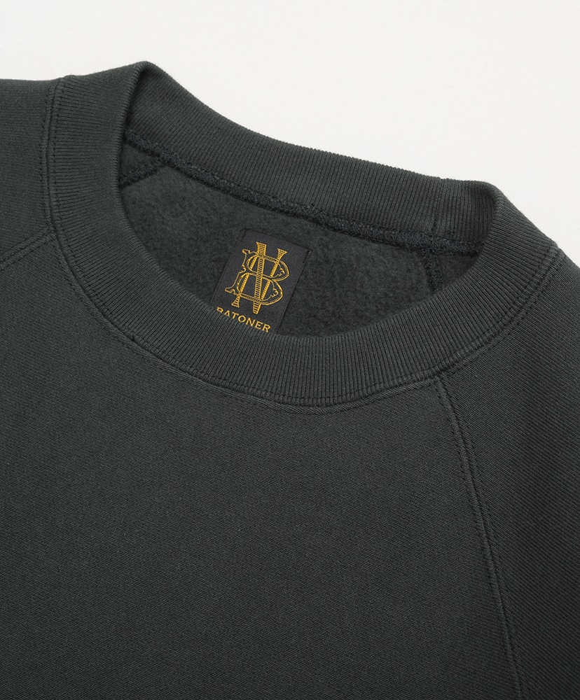 Men Jumberca Urake Crew Neck(2(MEN) Black/ブラック): BATONER