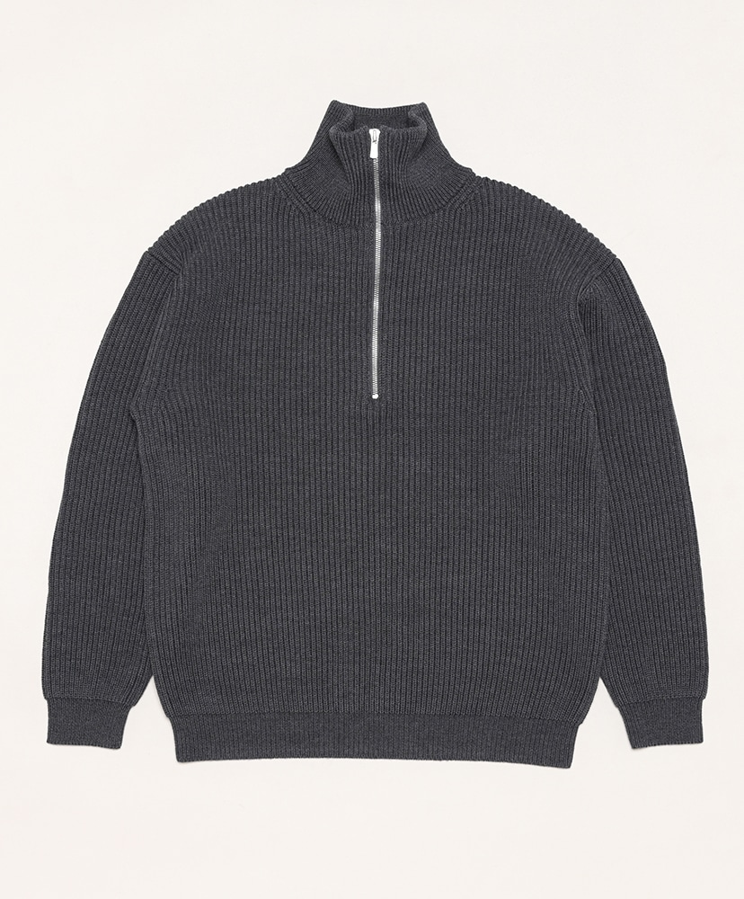 LOFTMAN別注 Signature Half Zip(2(MEN) Navy/ネイビー): BATONER