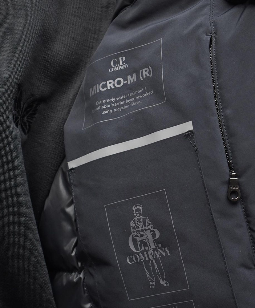 Micro-M (R) Down Jacket(48(MEN) Orion Blue/オリオンブルー): C.P.