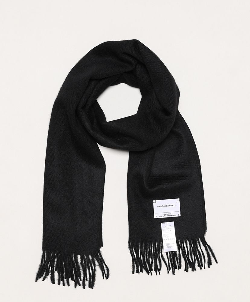 Brushed Scarf(ONE Black/ブラック): THE INOUE BROTHERS…