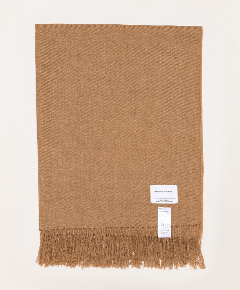 Non Brushed Large Stole(ONE Camel/キャメル): THE INOUE BROTHERS…