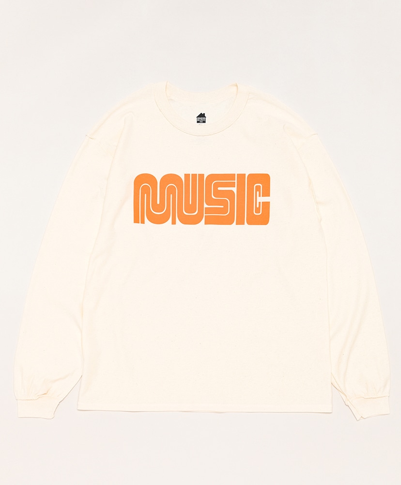 LOFTMAN別注 Music LST-Shirts(L Natural/ナチュラル): ISNESS MUSIC