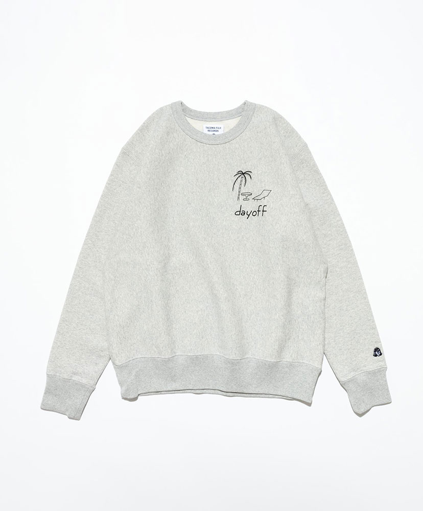 DAY OFF Sweatshirt(M(MEN) Oatmeal/オートミール): TACOMA FUJI RECORDS