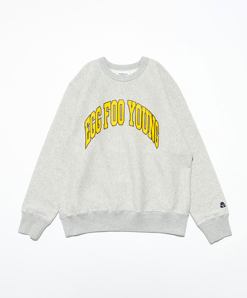 EGG FOO YOUNG Sweatshirt(M(MEN) Oatmeal/オートミール): TACOMA FUJI