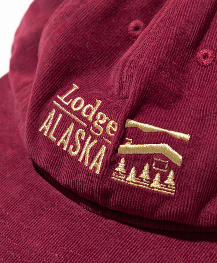 Lodge ALASKA LOGO'23 Burgundy/バーガンディ FREE(MEN)