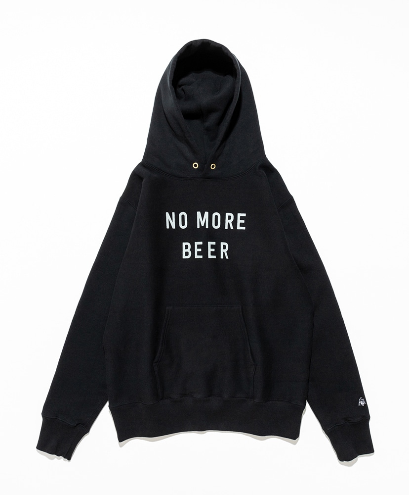 NO MORE BEER Hoodie(M(MEN) Black/ブラック): TACOMA FUJI RECORDS