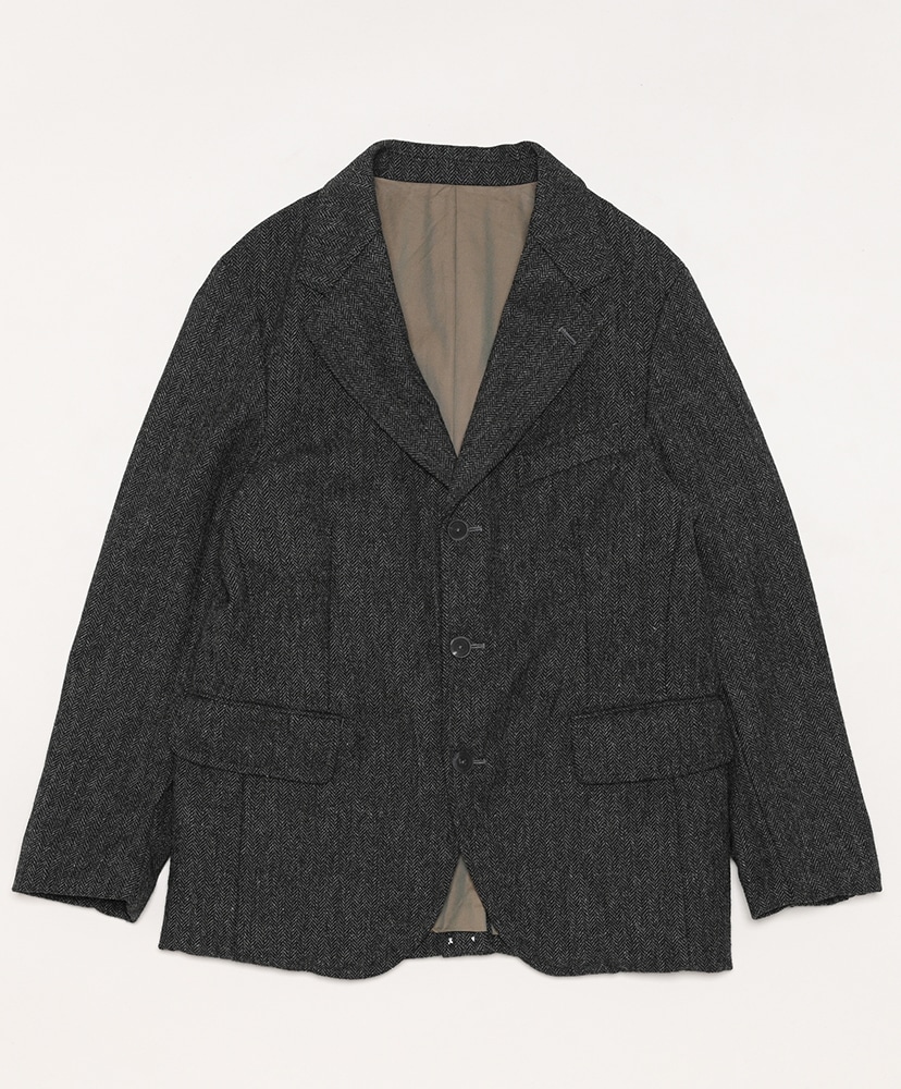 Tweed Tailored Jacket(2(MEN) Brown/ブラウン): A.PRESSE