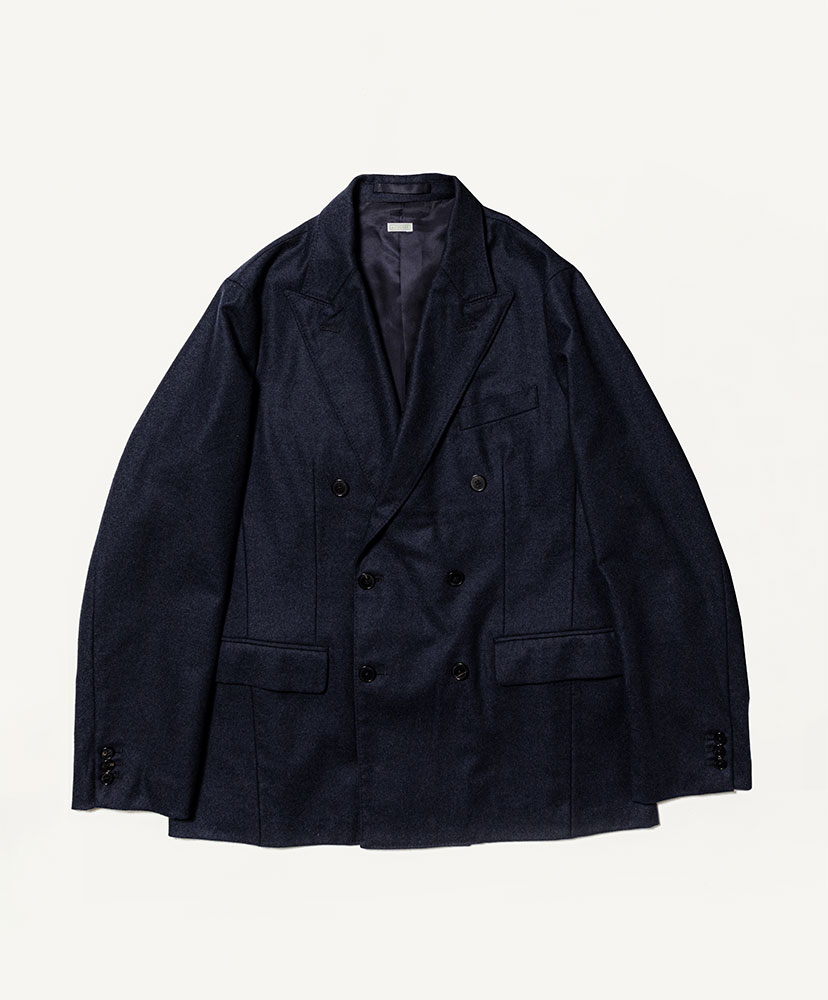 Double Breasted Jacket(1(MEN) Charcoal/チャコール): A.PRESSE