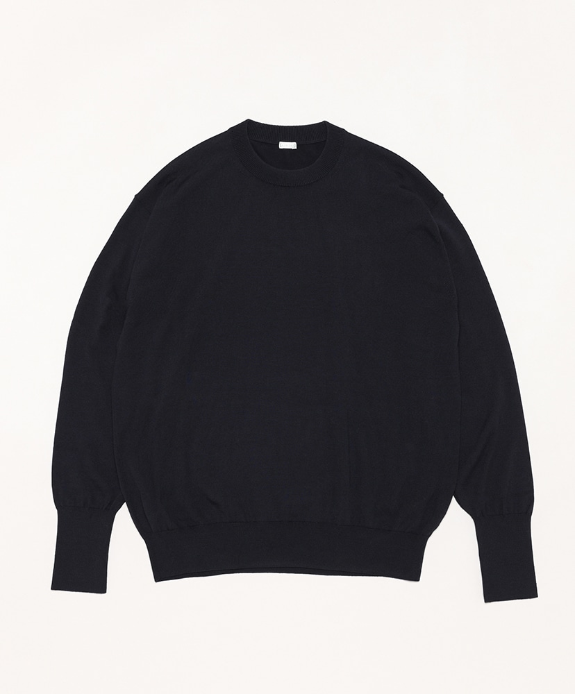 L/S Knit T-Shirt(2(MEN) Navy/ネイビー): A.PRESSE