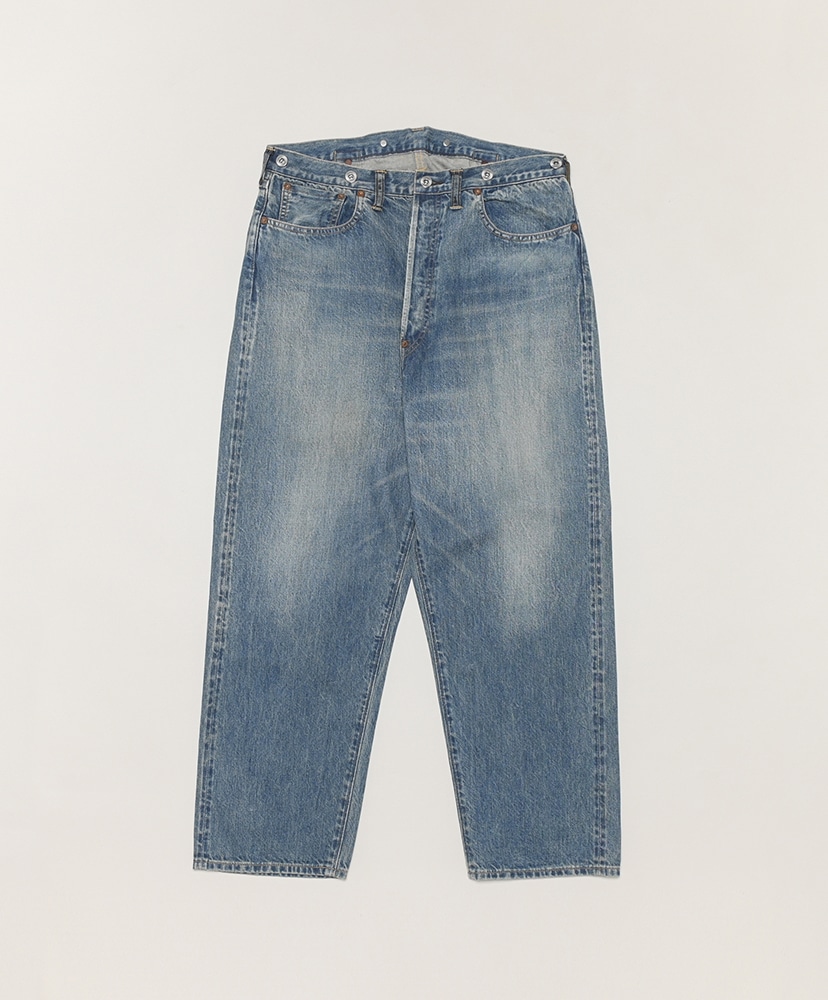 A.PRESSE No.22 Washed Wide Denim Pants - デニム