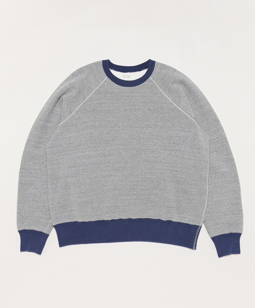 新品A.PRESSE Vintage Sweatshirt BLUE 2