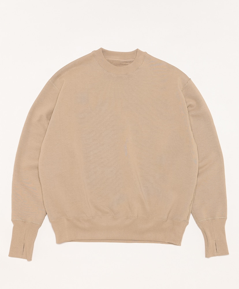 Unlikely Split Raglan Sleeve Crew(L(MEN) Beige/ベージュ): Unlikely