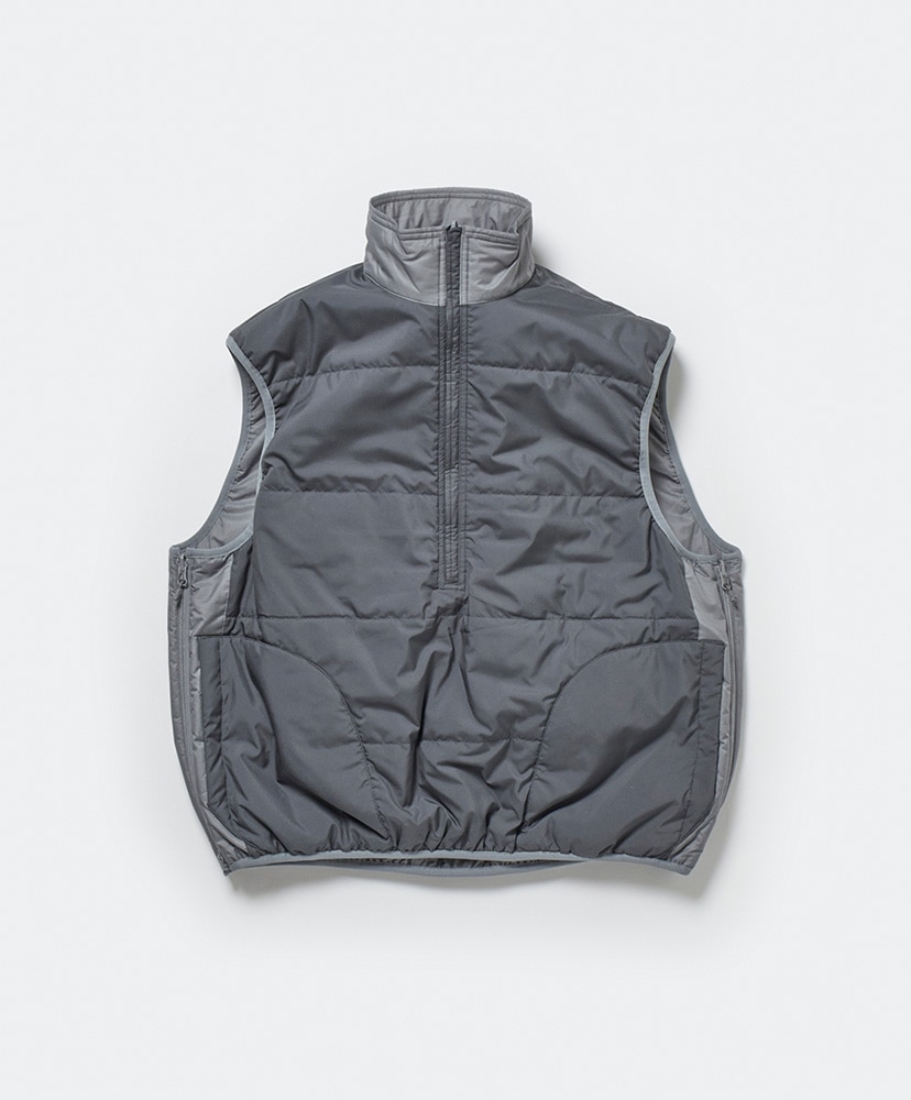 Tech Reversible Pullover Puff Vest(L(MEN) Beige/ベージュ): DAIWA 
