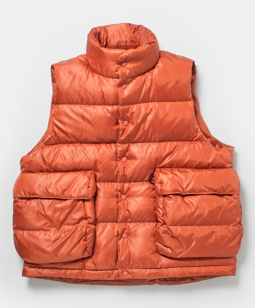 Tech Backpacker Down Vest(L(MEN) Brown/ブラウン): DAIWA PIER39