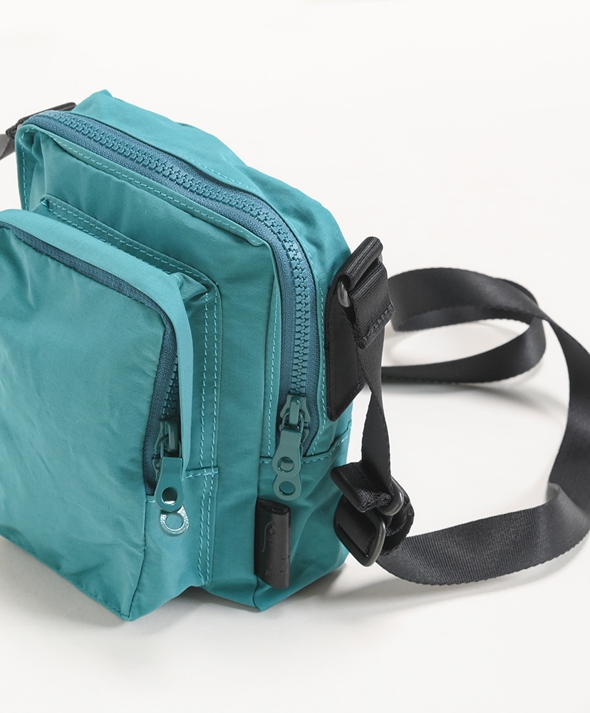 N/C Cloth WP Pochette(ONE Blue Green/ブルーグリーン): AMIACALVA