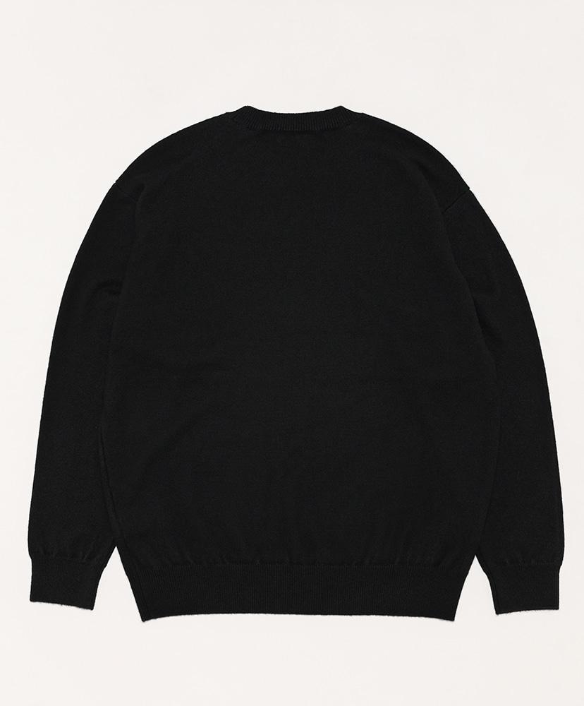 競売 V CASHMERE AKM 定価4.3万 NECK Lカシミアニット KNIT ニット