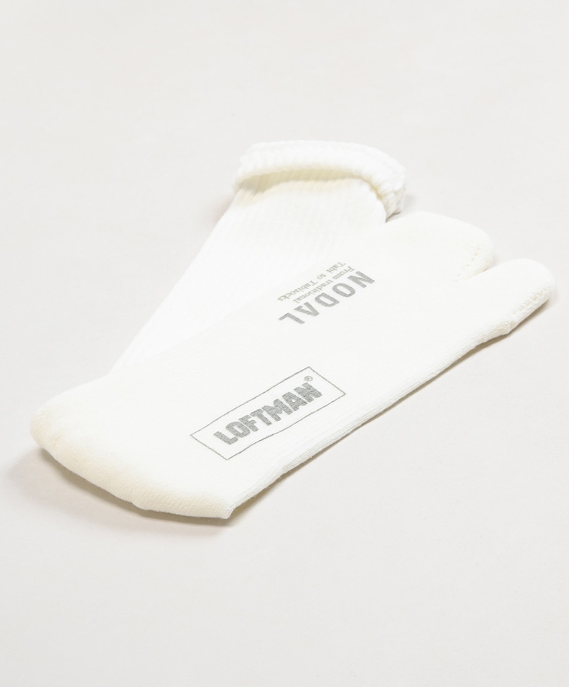 LOFTMAN別注 足袋型ソックス White/ホワイト FREE