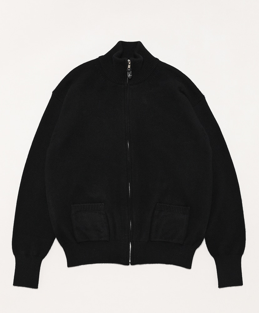 Goldencash Zipup Sweater(2(MEN) Black/ブラック): HERILL