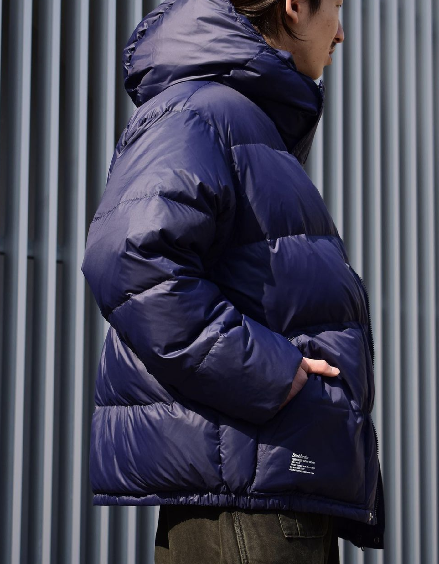 Corporate Down Jacket(L(MEN) Black/ブラック): FreshService