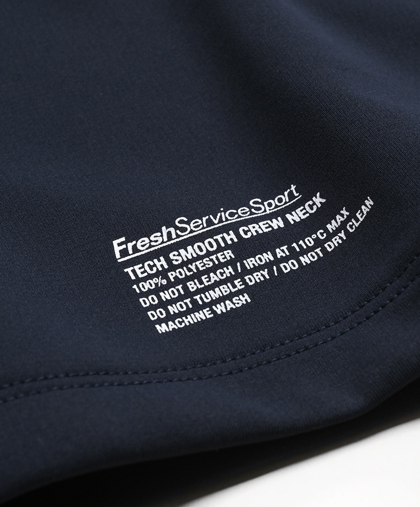 2-Pack Tech Smooth Crew Neck(L(MEN) Navy/ネイビー): FreshService