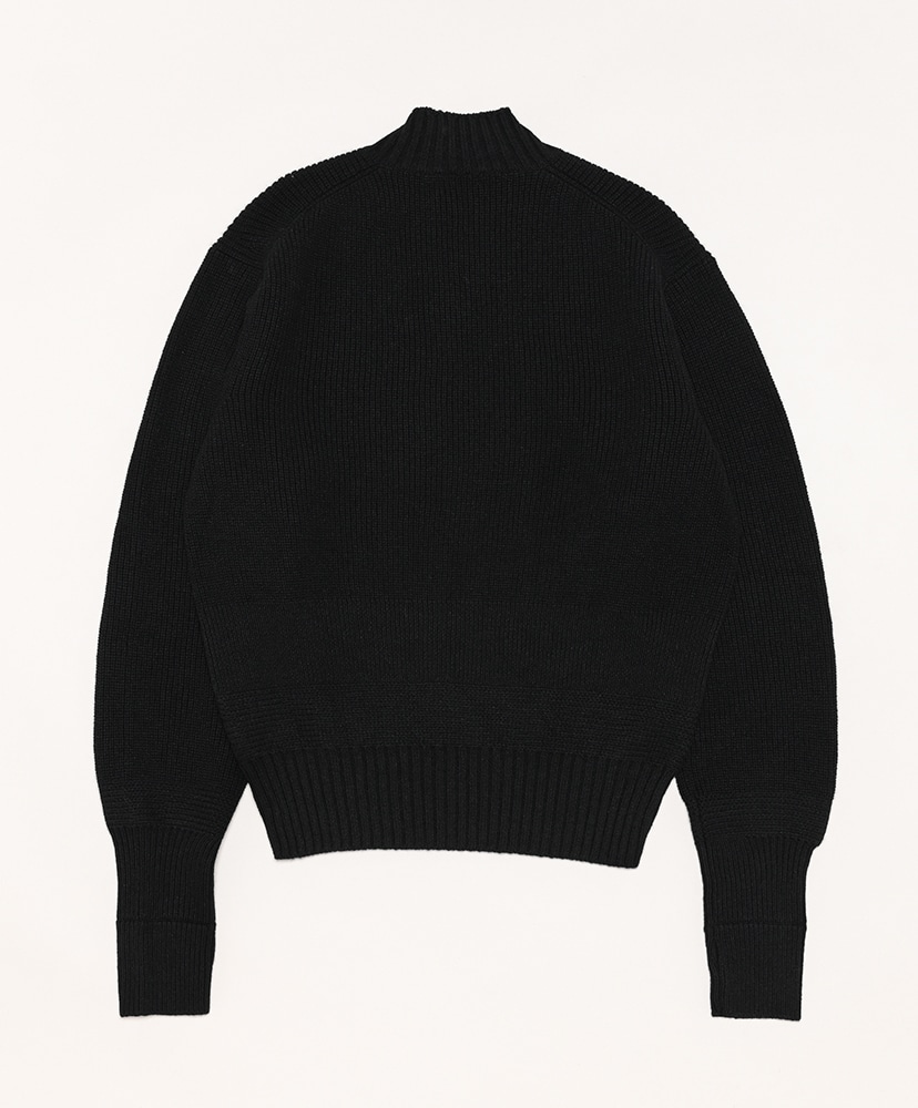 WOOL和紙 ARMY SWEATER(2(MEN) Black/ブラック): MAATEE&SONS