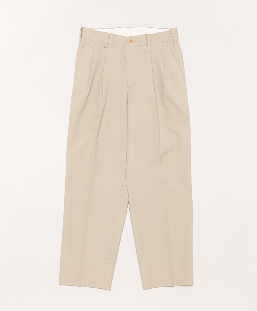 MAATEE&SONS / CHINO TROUSER - 薄BEIGE 俺チノパンツ