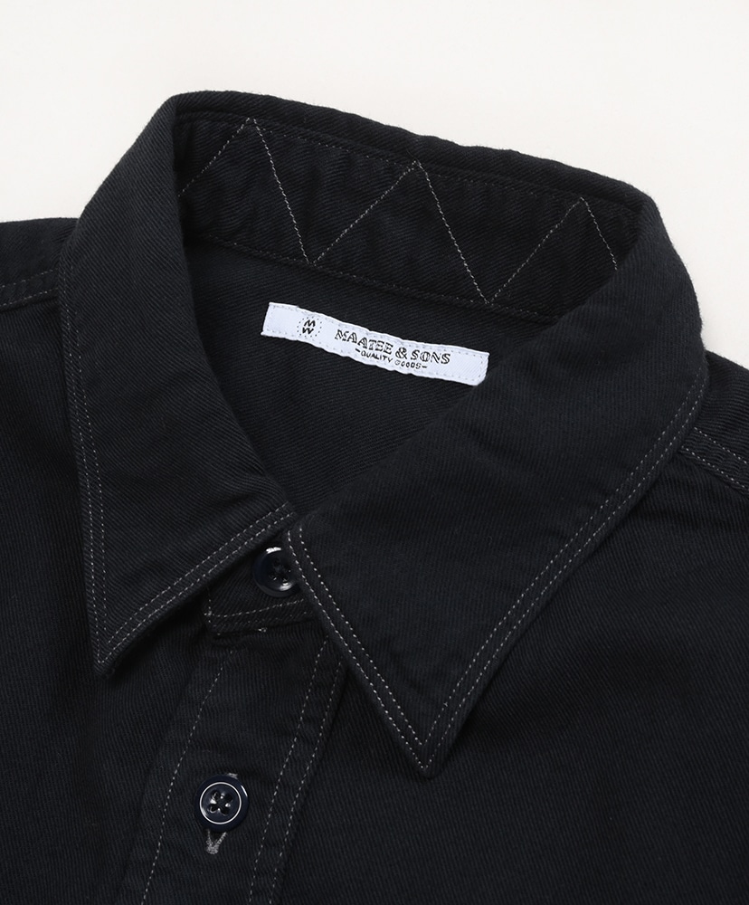 Cotton Chino/Mad Work Shirts(2(MEN) Charcoal/チャコール): MAATEE&SONS