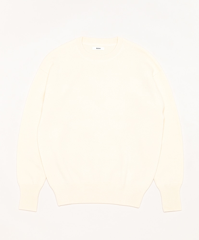 Cashmere Signature Heavyweight Sweatshirt(1(MEN) Off White