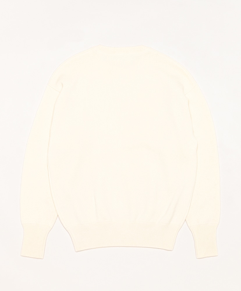 Cashmere Signature Heavyweight Sweatshirt(1(MEN) Off White/オフ