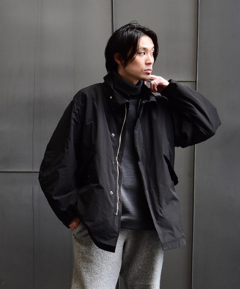 ATON AIR WEATHER SHORT MODS COAT サイズ2金額変更させて頂き