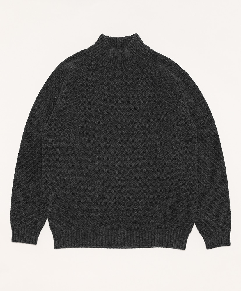 Wool KANOKO Mockneck Sweater(2(WOMEN) Beige/ベージュ): ATON
