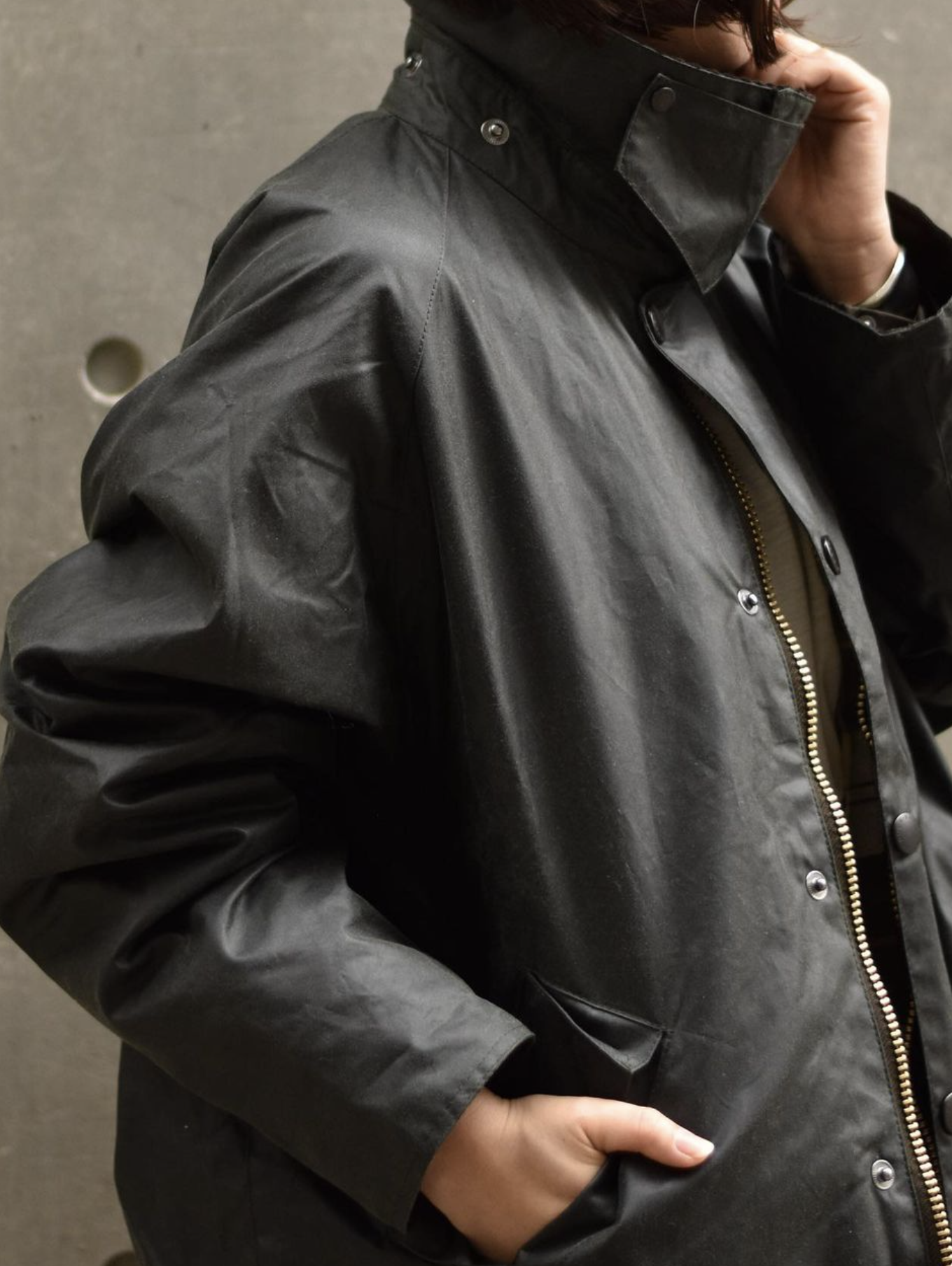 トランスポートBarbour OS TRANSPORT WAX 34